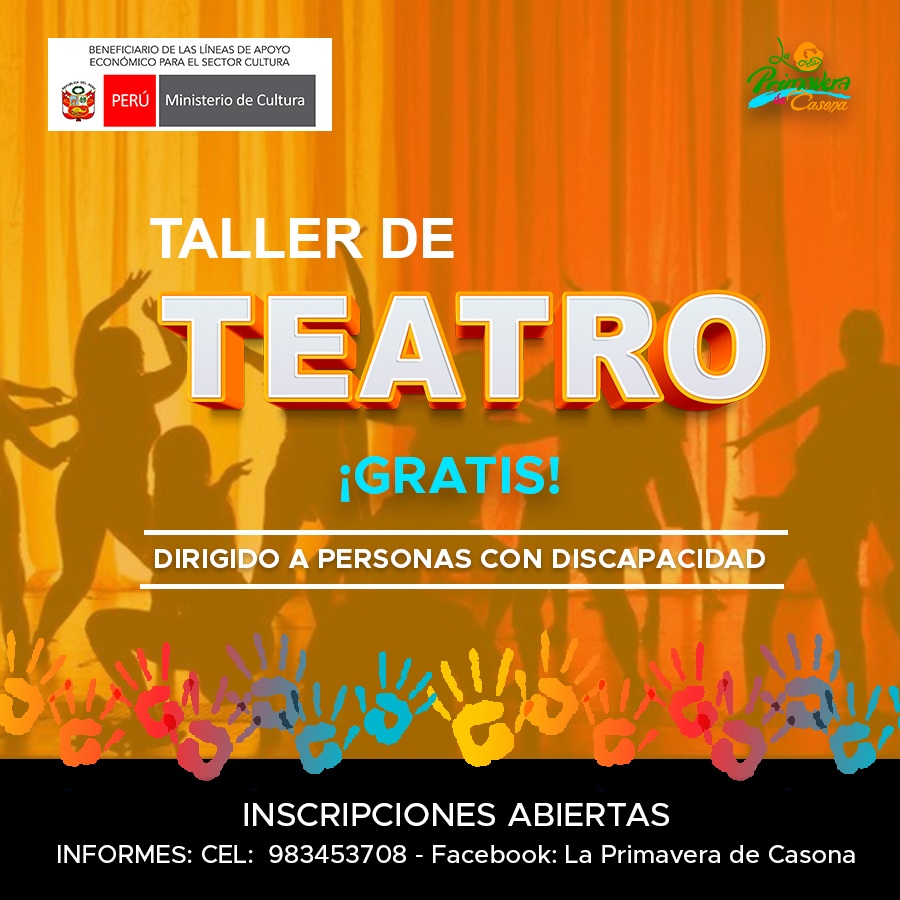 Taller de actuación personas con discapacidad