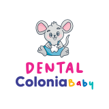 Logo dental colonia baby - version 3 - fondo transparente